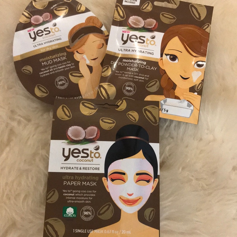 Yes to coconut masks